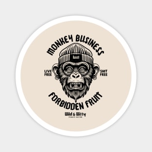 Monkey Business Magnet